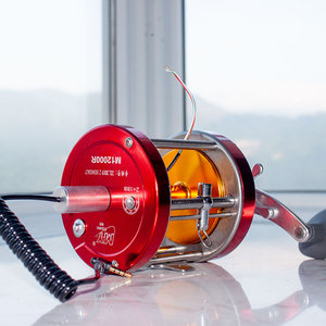 炸线可视锚鱼鼓轮锚渔竿海德s9000全金属m10000轮明洋黑金120005人