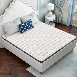 集美家具天然椰棕垫1.8m进口乳胶席梦思正反软硬两用成人折叠床垫