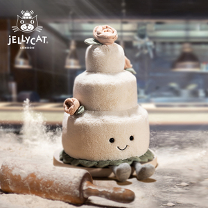 英国Jellycat趣味结婚蛋糕可爱毛绒玩具玩偶娃娃公仔