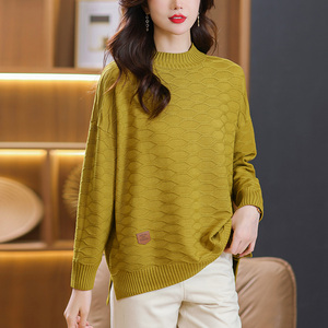 001人付款淘宝特大码女装加肥加大毛衣300斤宽松新款2020爆款胖mm针织