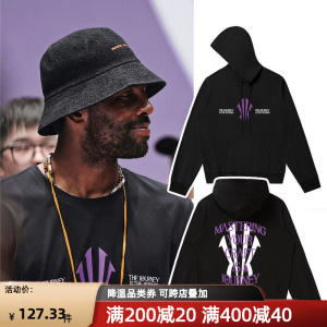 欧文之盾新logo卫衣连帽中国行a11even独行侠篮球训练投篮服外套
