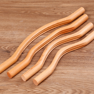 擀筋棒按摩全身通用颈椎理疗实木干筋棍背部肩颈四肢美容院刮痧棒