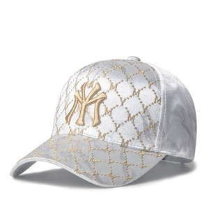 潮牌韩国2022新款字母my帽子女遮阳防晒太阳帽刺绣鸭舌帽棒球帽男