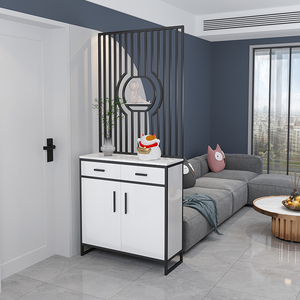 入户玄关柜鞋柜一体客厅隔断柜简约现代屏风柜进门间厅轻奢储物柜