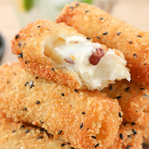 阿诺相思双皮奶脆皮炸奶冷冻红豆牛奶酥台湾风味小吃油炸点心280g