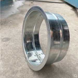 圆筒圆形风机接排烟管风管法兰金属耐高温法兰接头风机管道内接口