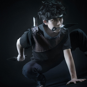 火影忍者疾风传宇智波止水暗部制服动漫cosplay男装定制