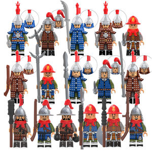 乐高中古kt1091大明神机营明军鸟铳手士兵拼装积木人仔玩具