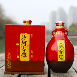 000人付款淘宝沙河王41度450ml荣耀典藏老式特曲纯粮食白酒新品整箱