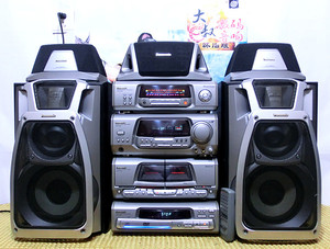 二手进口 松下 vc1000 组合音响 电脑音箱 功能全好 中置环绕