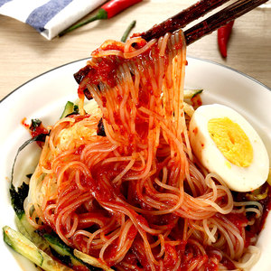 辣酱韩式拌冷面东北朝鲜正宗韩国凉拌面真空袋装凉面3人份速食