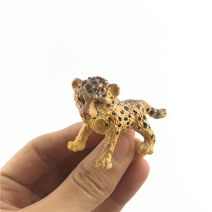 美国aaa 散货3a 仿真野生森林动物模型 小猎豹 豹子幼崽 花纹豹