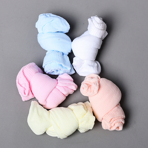 5双装儿童袜春夏薄款儿童糖果色中筒小腿袜1-6岁宝宝多巴胺堆堆袜