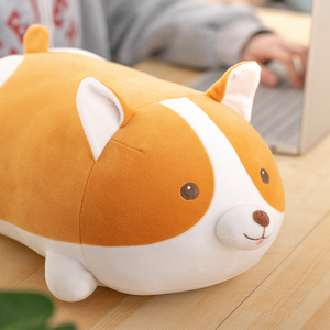 miniso名创优品柯基公仔玩偶可爱毛绒玩具床上软抱枕小公仔送礼