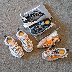 儿童华夫阿甘鞋2021秋冬小蛮腰fashion童鞋男童超酷中大童运动鞋