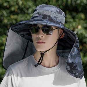 钓鱼帽子男款男子男士高档凉帽男式大人防晒帽夏帽太阳帽男人遮阳