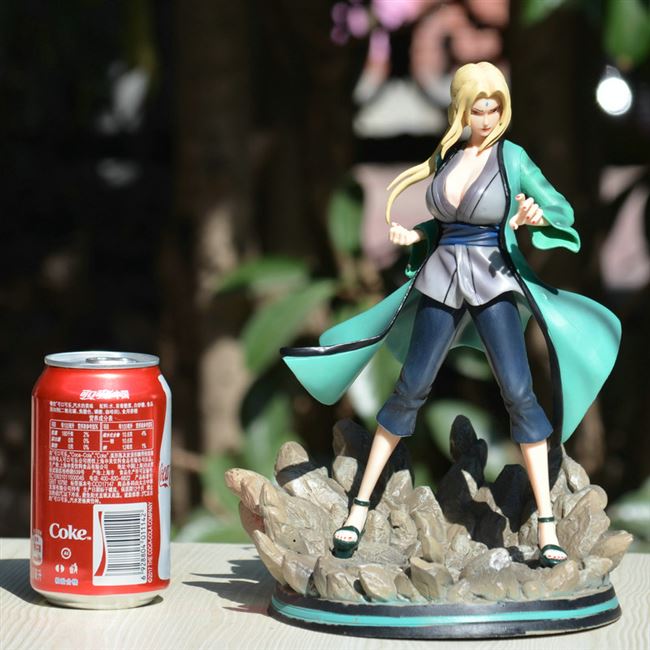 火影忍者火影岩幕后纲手娃娃五代目 gk 雕像 手办 模型 摆件本子