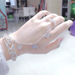 道具配饰连指指环一体仙女古代连体古装手链戒指古缇饰品旗舰店15