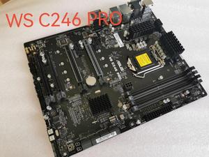 Asus/华硕 WS C246 PRO P10S-WS P10S-M WS 1151 DDR4服务器主板