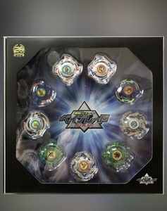 takara tomy爆旋陀螺beyblade20周年bbg21复刻限定版9只圣兽套装