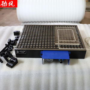 新品cnc真空吸盘电脑锣加工中心铜铝钢板工业气动一体保压全自动