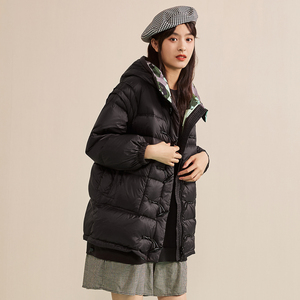 费依羽绒服女长款
