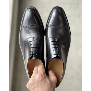 【提供样鞋试穿】jinzhi今制6号万哈梅尔雕花三接头牛津鞋horween