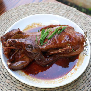 亲乡味崇仁炖鸭750g袋 嵊州特产包装卤味鸭肉熟食品买3全国包邮