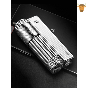 滑轮打火机打火石款齿轮火机砂轮式复古打火机老式二战壕煤油怀旧