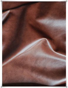 环保皮革面布料软包硬包沙发装修墙面背景红棕色双色皮料SD-80