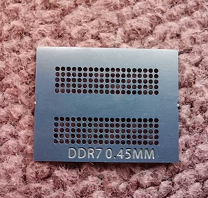 DDR7 GDDR5X D9VRL D9VRK D9TXS 显存内存芯片植球植锡钢网