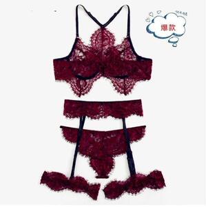 情趣吊带丝袜四件套