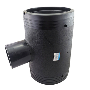 pe电熔异径三通接头水管变径三通接配件电容管件160 200 250 315