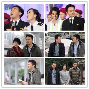 六寸剧照照片:张智霖谢天华胡杏儿陈法拉(鱼跃在花见剧照)