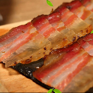 腊肉湖北特产农家自制柴火烟熏腊肉宜昌腊肠腊猪蹄土家腊五花肉