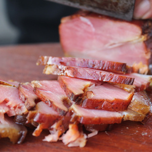 腊座子肉 湖北长阳特产农家自制柴火烟熏腊肉土家腊座子肉500g/袋