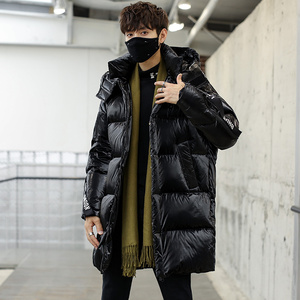 羽绒服男士短款2021冬季新款潮流百搭加厚连帽羽绒外套奥宝爵358