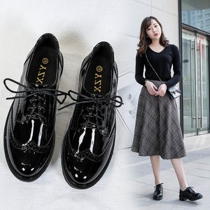 亮点女人专柜仟代喜女鞋2018新款女鞋子ulzzang小皮鞋达芙妮正品