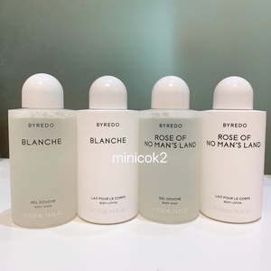 现货byredo身体乳/沐浴露 225ml 无人区玫瑰 白色浪漫 荒野孤魂