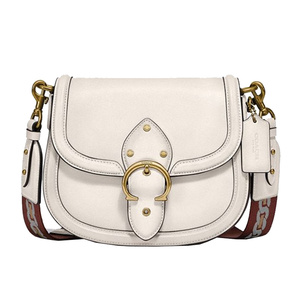 保税发明星同款coach蔻驰女士早春新品beat系列马鞍包单肩斜挎包