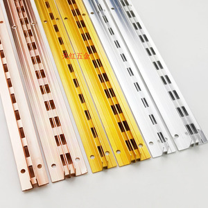 服装货架 铝a柱 双眼铝柱 单眼柱立柱 服装立柱 服装店装修aa立柱