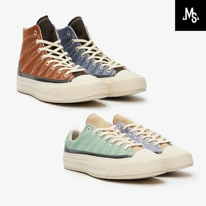 converse/匡威 1970s cozy granola联名款双色拼接帆布鞋 171548c
