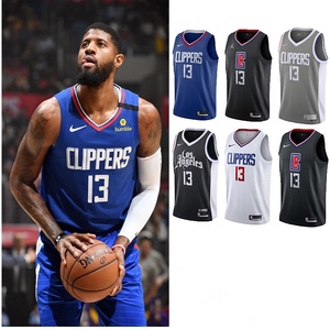 酷动城nike 耐克快船13pg保罗乔治泡椒城市球衣sw背心cn1735-014