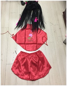 红孩儿服装 成人西游记妖怪演出服装大王红孩儿哪吒红孩儿服装
