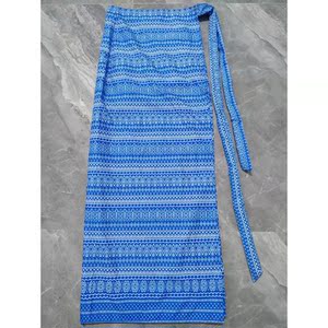 泰国笼基服装傣族穿搭女泼水节隆基缅甸男裙子娘惹云南民泰国筒裙