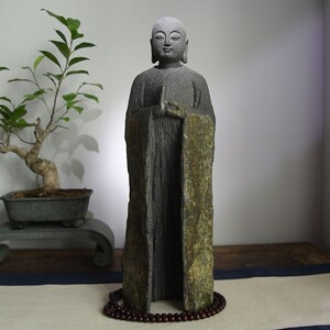 小和尚陶瓷摆件