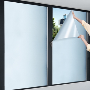 窗户玻璃贴膜透光不透人卫生间防走光贴纸防窥型磨砂膜防隐私窗贴