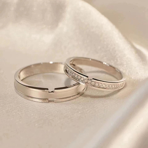 ck戒指蒹葭与白露款满天星情侣对戒轻奢小众设计高级感情人节礼物