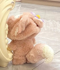 卡哇伊娃娃尾巴粉色小狐狸兽耳套装15cm20cm头箍尾巴配饰