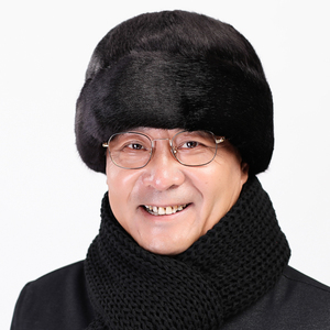 男帽子冬季保暖爸爸老头